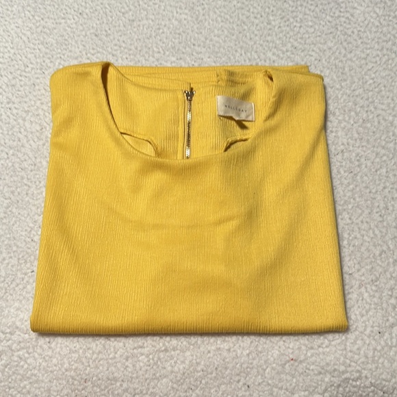 Melloday Ladies Yellow Dress Shirt, NWOT’s, Size Small - Picture 8 of 8